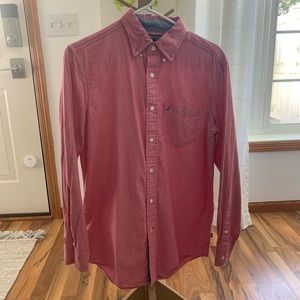 Nautica - Light Pink/Red - Button Up - M